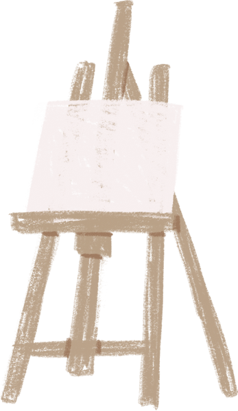 Colored Pencil Easel